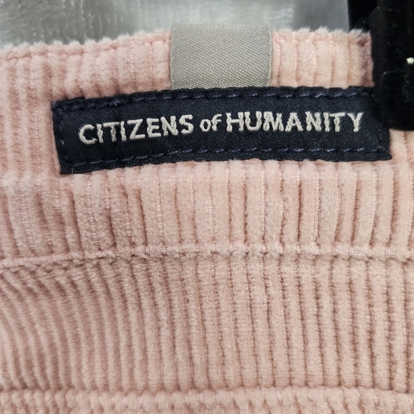 CITIZENS of HUMANITY Button Fly High Rise Slim Ankle Corduroy Pant Size 26 - Picture 13 of 15